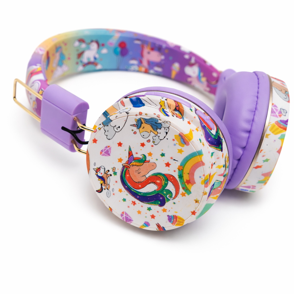 Unicorn Wireless Bluetooth Headphones for Girls