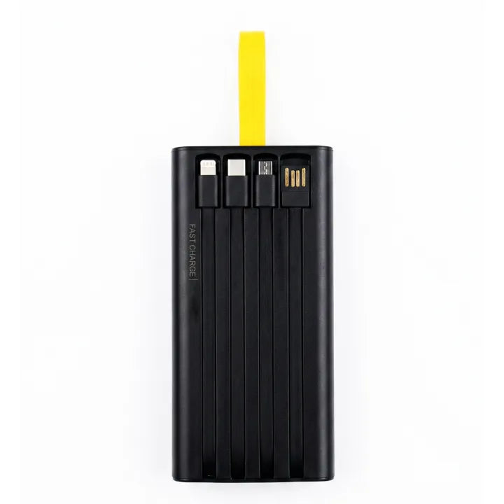 Transparent 20000mAh Power Bank | Built in Flashlight
