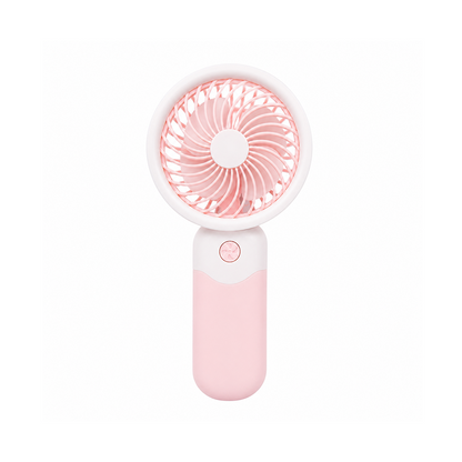 Portable Mini Fan With Phone Stand & USB Rechargeable Design