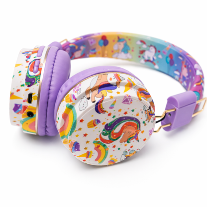 Unicorn Wireless Bluetooth Headphones for Girls