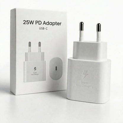 25W USB-C Fast Charger | PD 3.0 Super Fast Charging Adapter