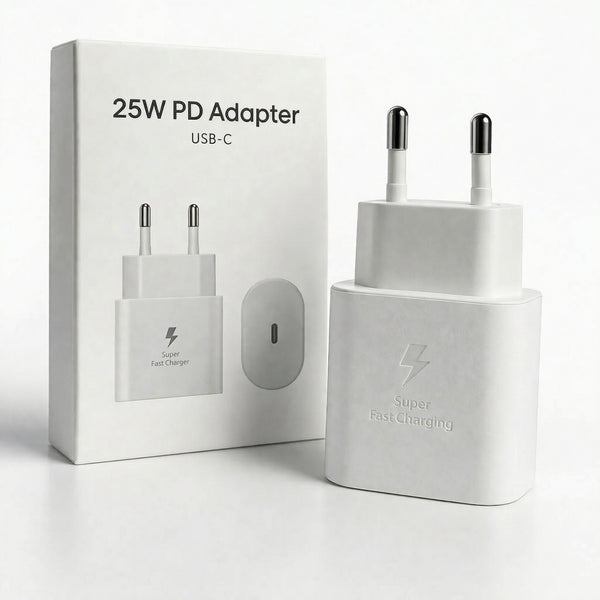 25W USB-C Fast Charger | PD 3.0 Super Fast Charging Adapter