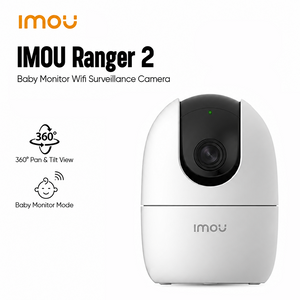 IMOU Ranger 2 5MP 3K Indoor Smart Security Camera – Pan & Tilt Wi-Fi Camera with Night Vision & Smart Tracking