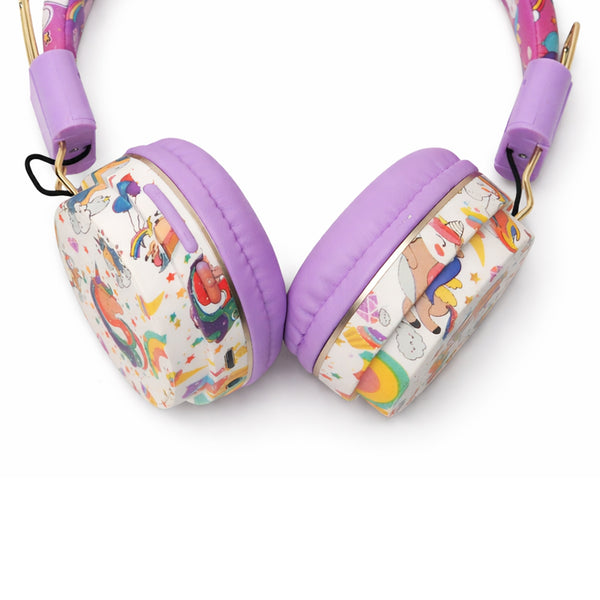 Unicorn Wireless Bluetooth Headphones for Girls