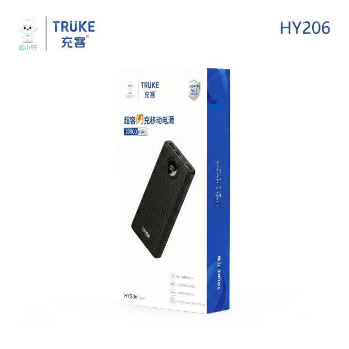 Truke 22.5W Fast Charging Power Bank 20000 mAh HY206