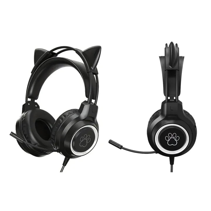 SY-G35 Cat Ear RGB Gaming Headset Built for Gaming