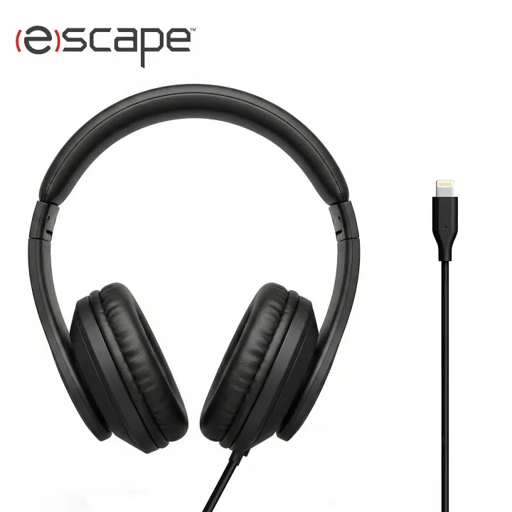 ESCAPE HF880 Lightning Wired Headphones | ANC | Premium Sound Quality
