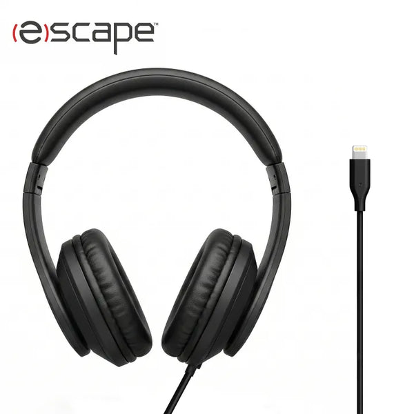 ESCAPE HF880 Lightning Wired Headphones | ANC | Premium Sound Quality