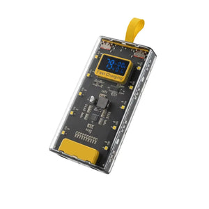 Transparent 20000mAh Power Bank | Built in Flashlight