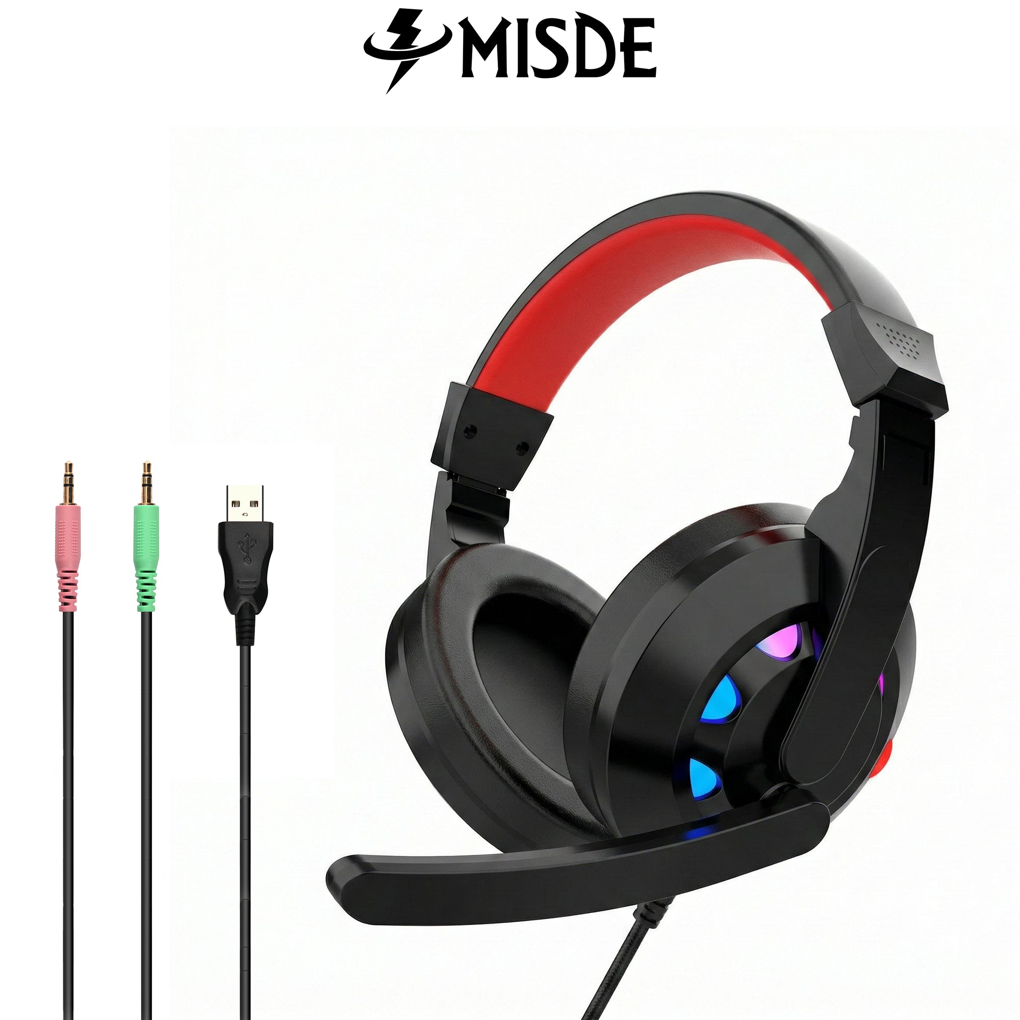 MISDE A65 RGB Gaming Headset for Immersive Gaming – Nishimura Japan